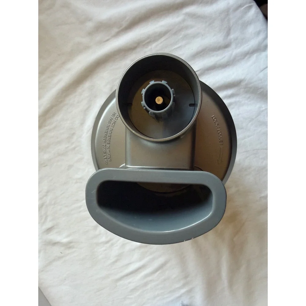 Cuisinart HB6092-UL 4-Cup Food Processor Attachment Gunmetal Grey Clear Bowl